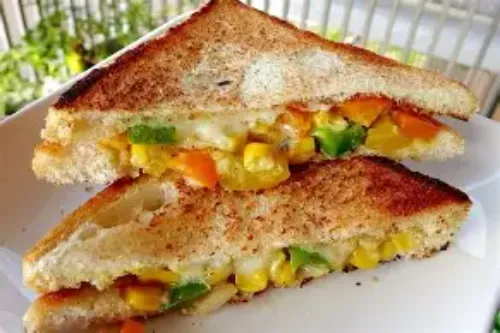 Corn Cheese sandwich
